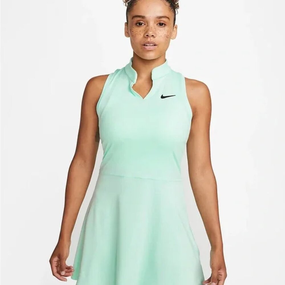 NIKE DRI-FIT TENNIS MINT GREEN DRESS (Slim Fit - SIZE S)
